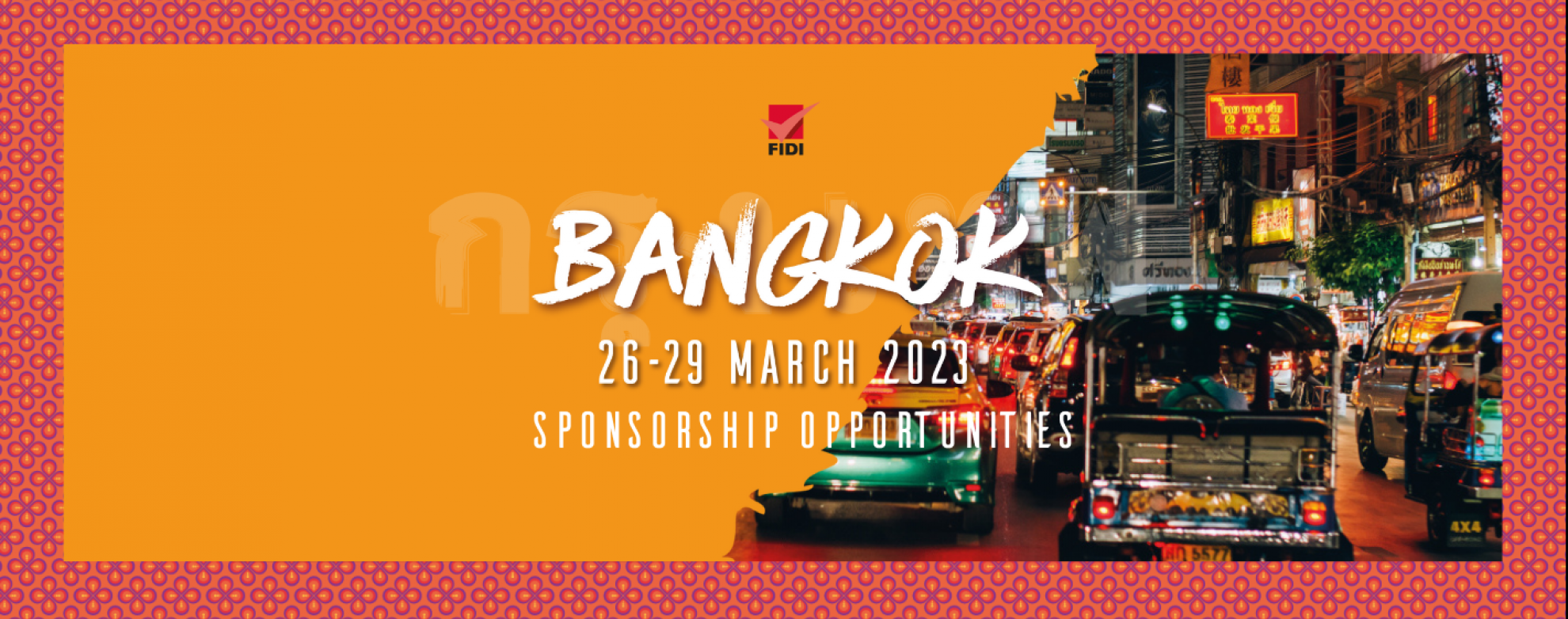 Be a sponsor of the 2023 FIDI Conference! FIDI